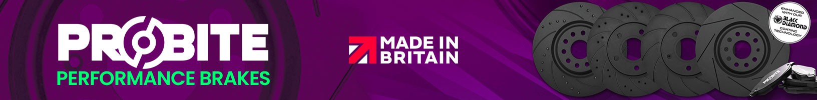 Probite Performance Brakes. Made in Britain. Buy Now.